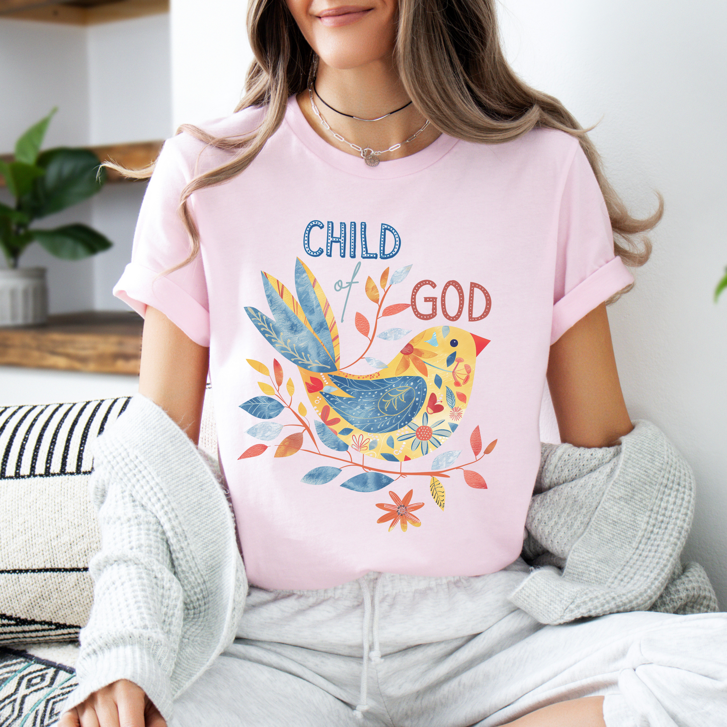Child of God Unisex Jersey Short Sleeve Tee, Christian Merch, Jesus Loves You, Faith Based Shirt, Christian Apparel, Jesus Apparel