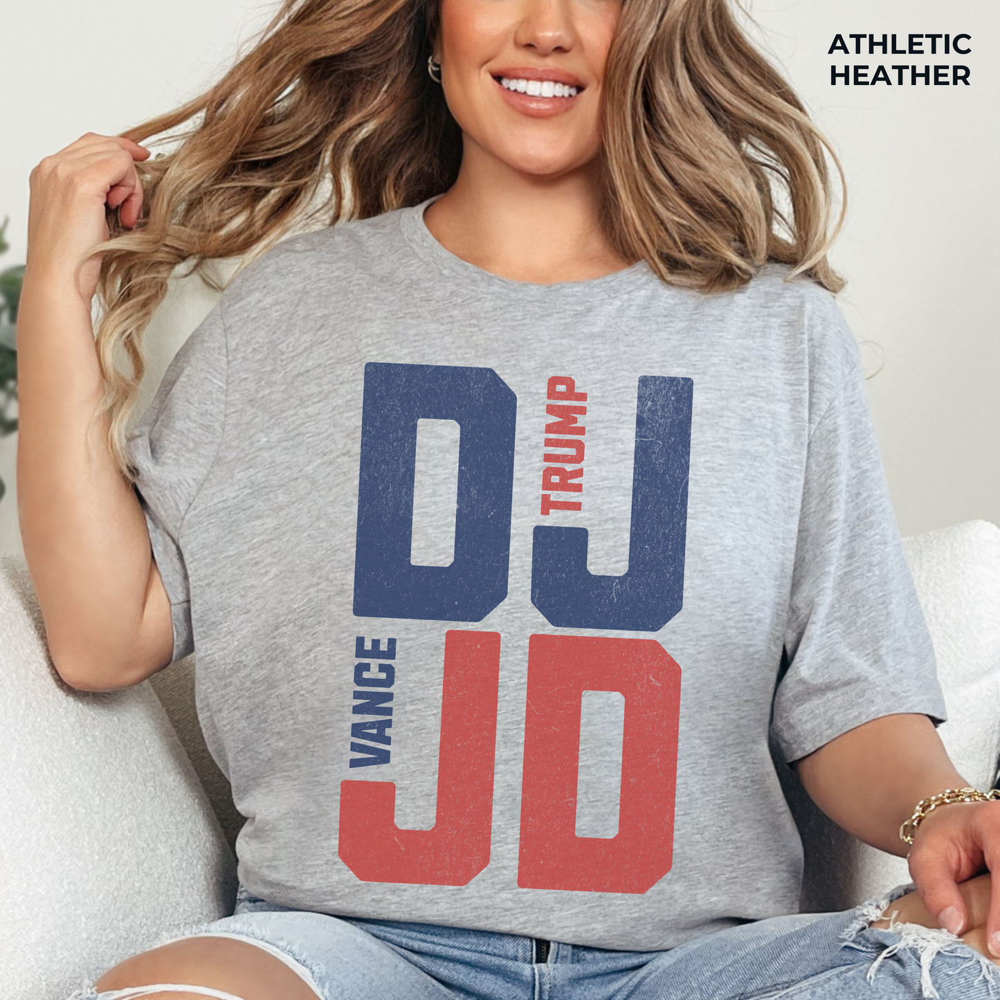 Trump Vance T-Shirt - Unisex Jersey Short Sleeve Tee, Election Apparel, Election 2024, Trump Apparel, Freedom, In God We Trust, Trump Tee