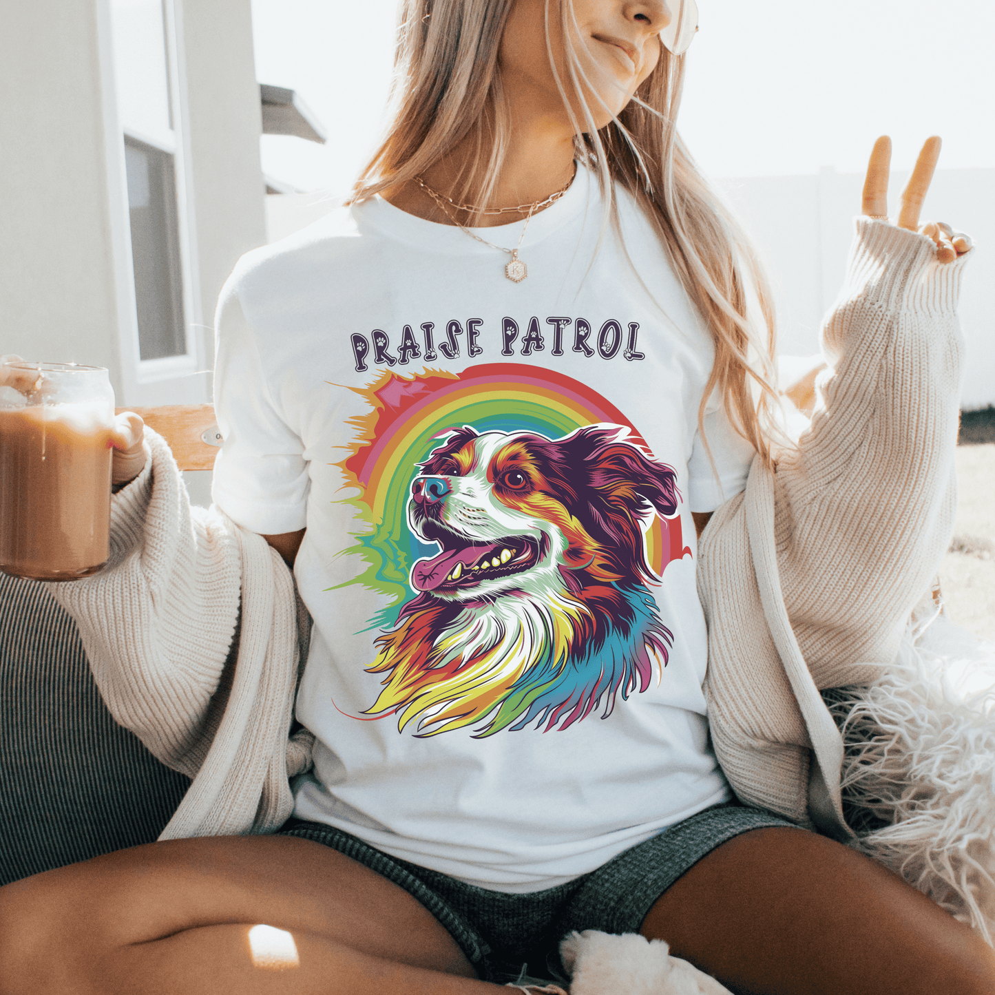 Praise Patrol T-shirt - Unisex Jersey Short Sleeve Tee, Christian Merch, Christian Streetwear, Faith Based Shirt, Christian Apparel, Christian Shirts
