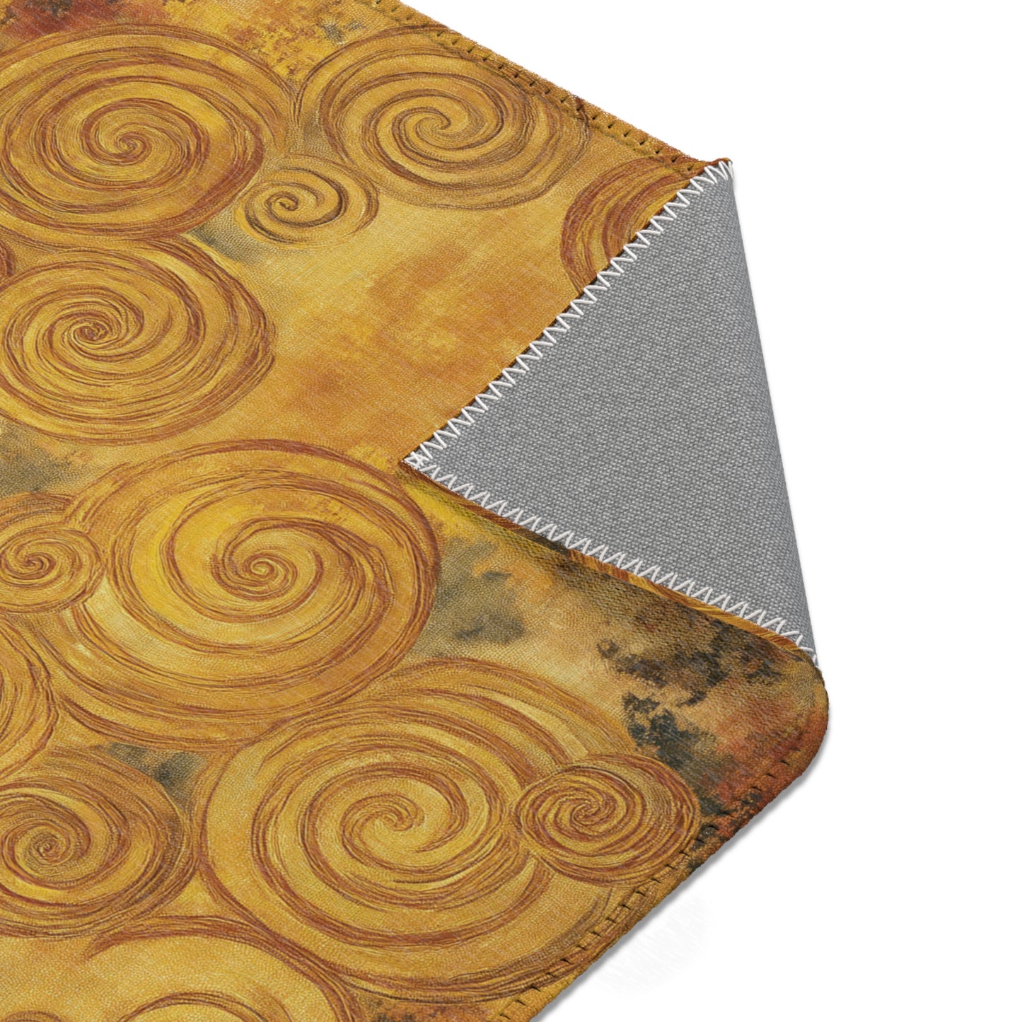 Gustav Klimt Inspired Area Rug, Funky, Colorful, & Unique Area Rugs, Custom Print Rug or Bathmat, 3 Sizes - 24x36 in, 36x60 in and 48x72 in