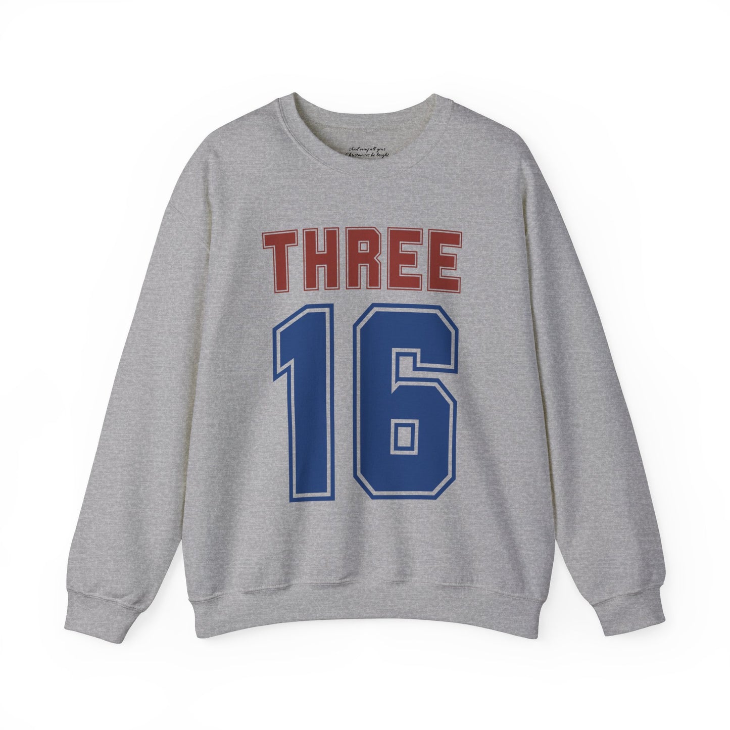 John 3:16 Sweatshirt, Unisex Heavy Blend™ Crewneck, Christian Apparel, Biblical Clothing, Inspirational Apparel, Jesus Shirt
