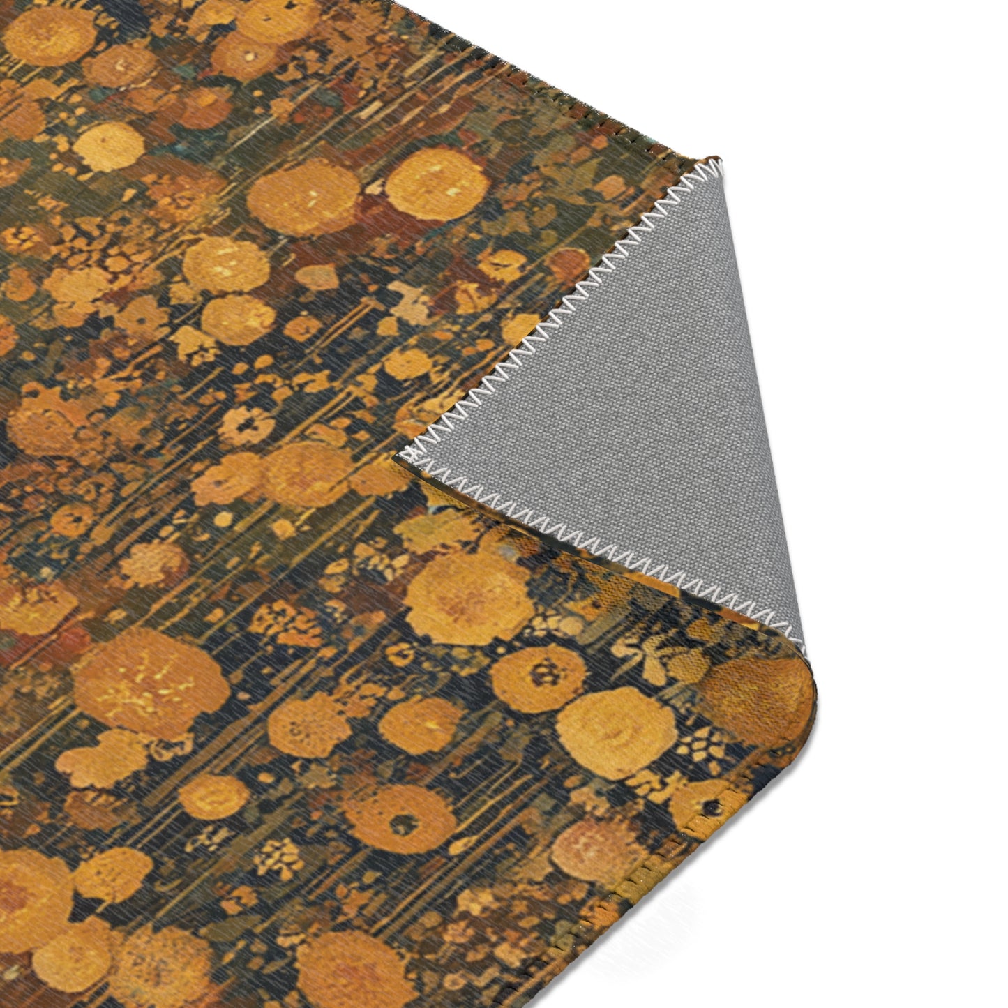 Gustav Klimt Inspired Area Rug, Funky, Colorful, & Unique Area Rugs, Custom Print Rug or Bathmat, 3 Sizes - 24x36 in, 36x60 in and 48x72 in