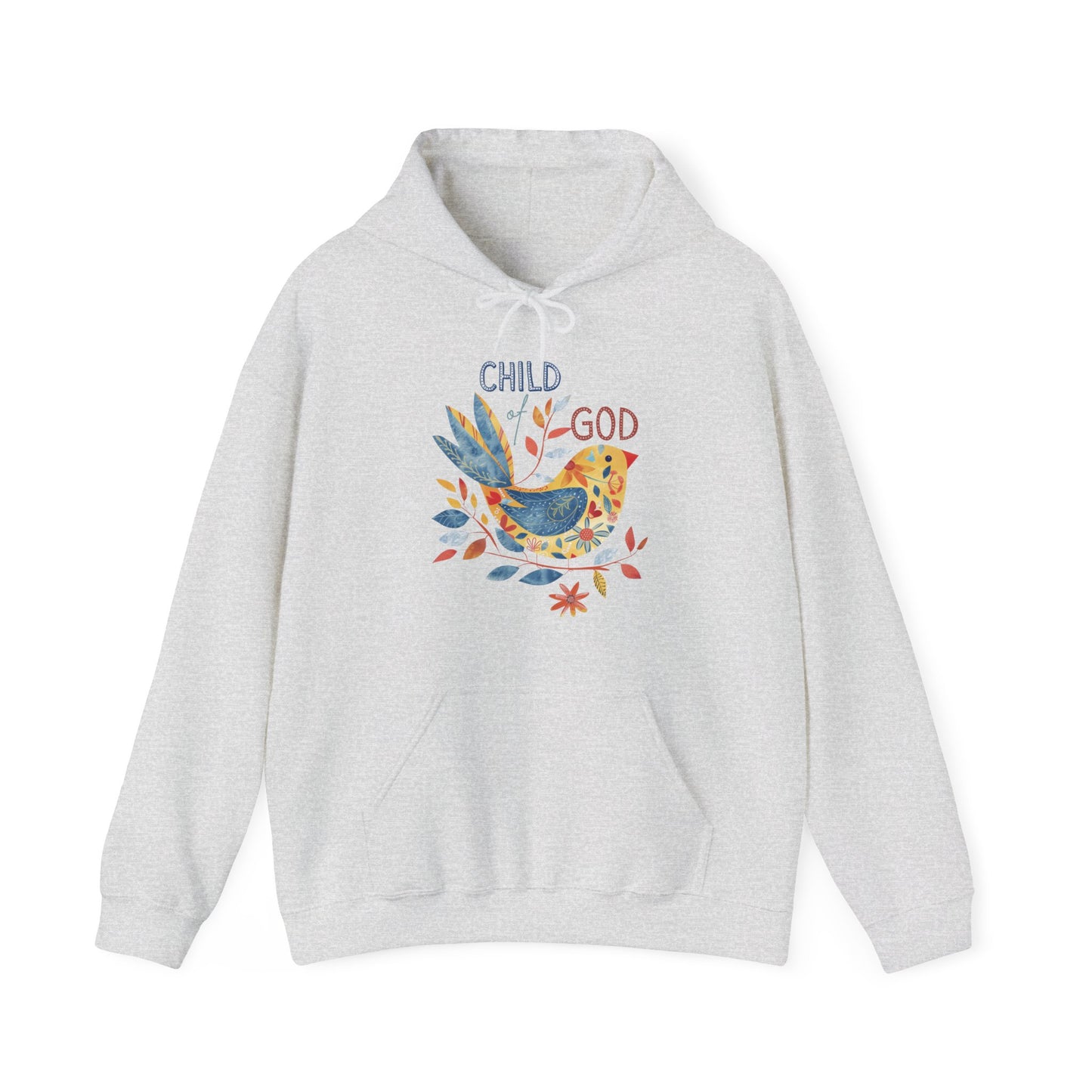 Child of God Unisex Heavy Blend™ Hooded Sweatshirt, Christian Merch, Christian Streetwear, Ministry Shirt, Faith Based Shirt, Praise Hoodie