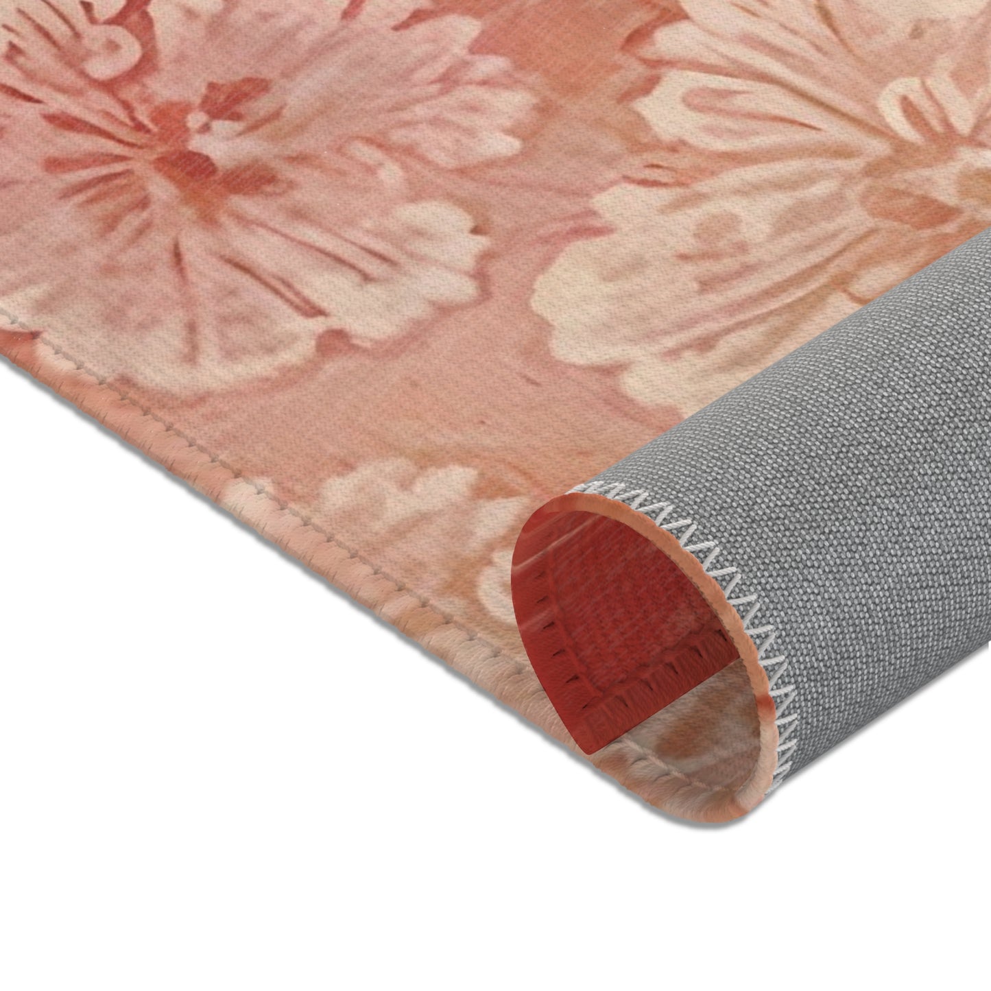 Flowing Abstract Art Area Rug, Funky, Colorful, & Unique Area Rugs, Custom Print Rug or Bathmat, 3 Sizes - 24x36 in, 36x60 in and 48x72 in