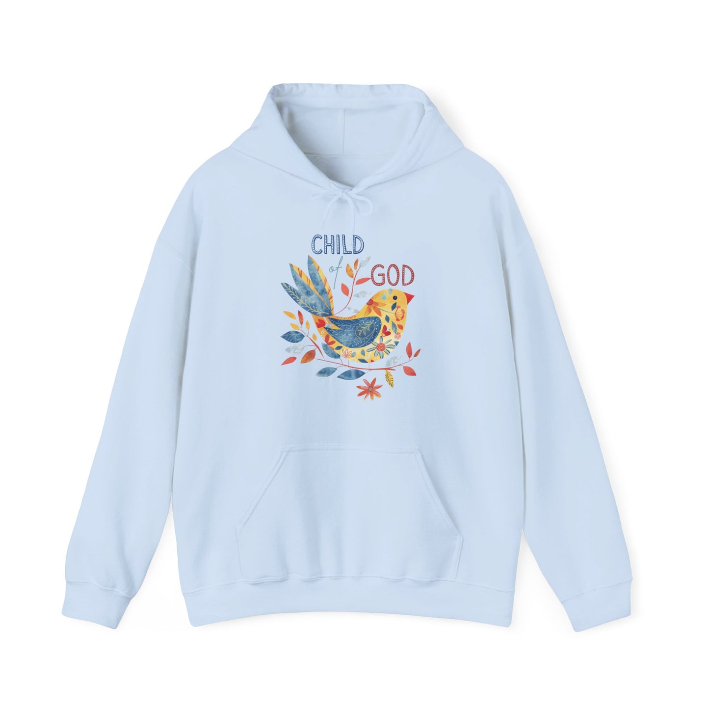 Child of God Unisex Heavy Blend™ Hooded Sweatshirt, Christian Merch, Christian Streetwear, Ministry Shirt, Faith Based Shirt, Praise Hoodie