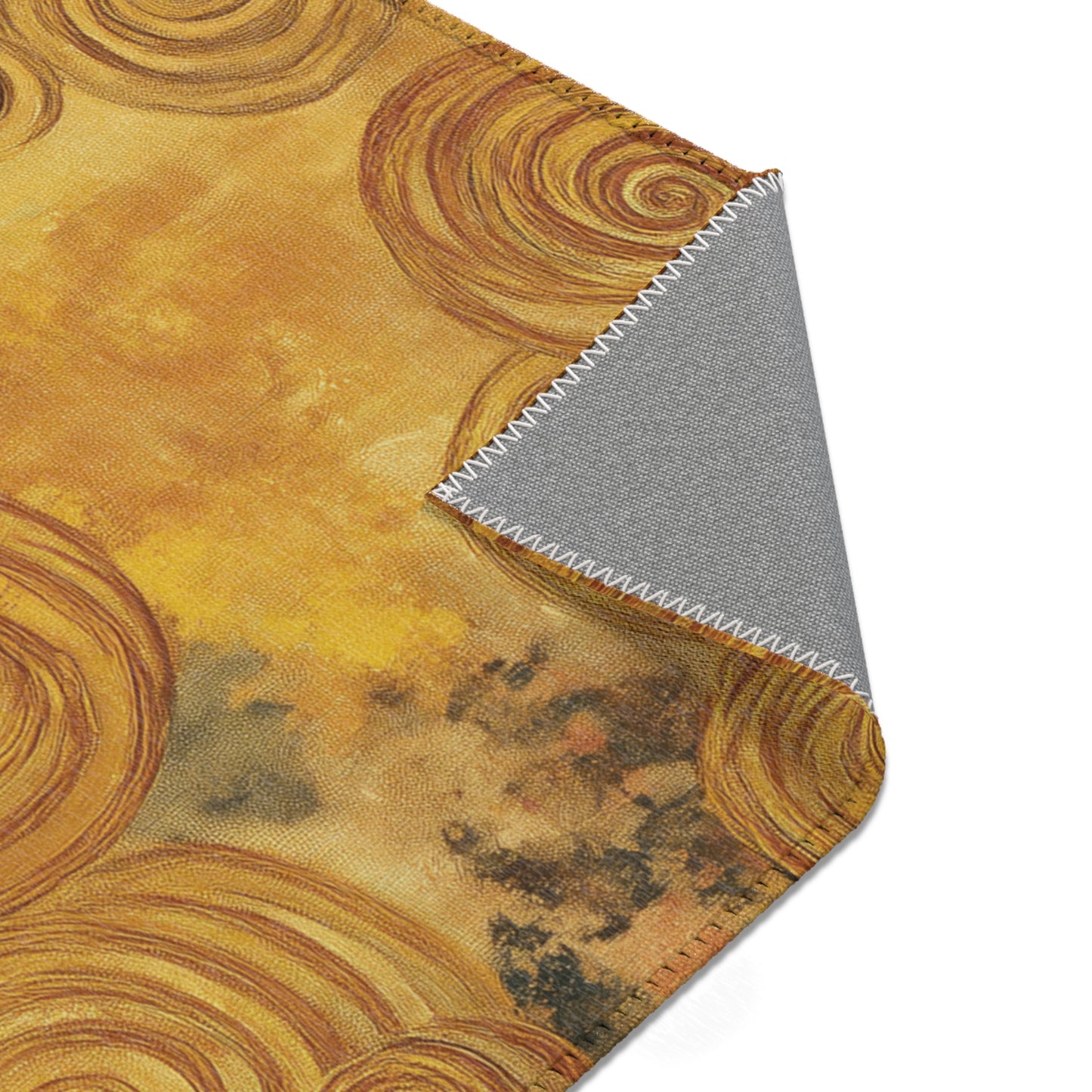 Gustav Klimt Inspired Area Rug, Funky, Colorful, & Unique Area Rugs, Custom Print Rug or Bathmat, 3 Sizes - 24x36 in, 36x60 in and 48x72 in