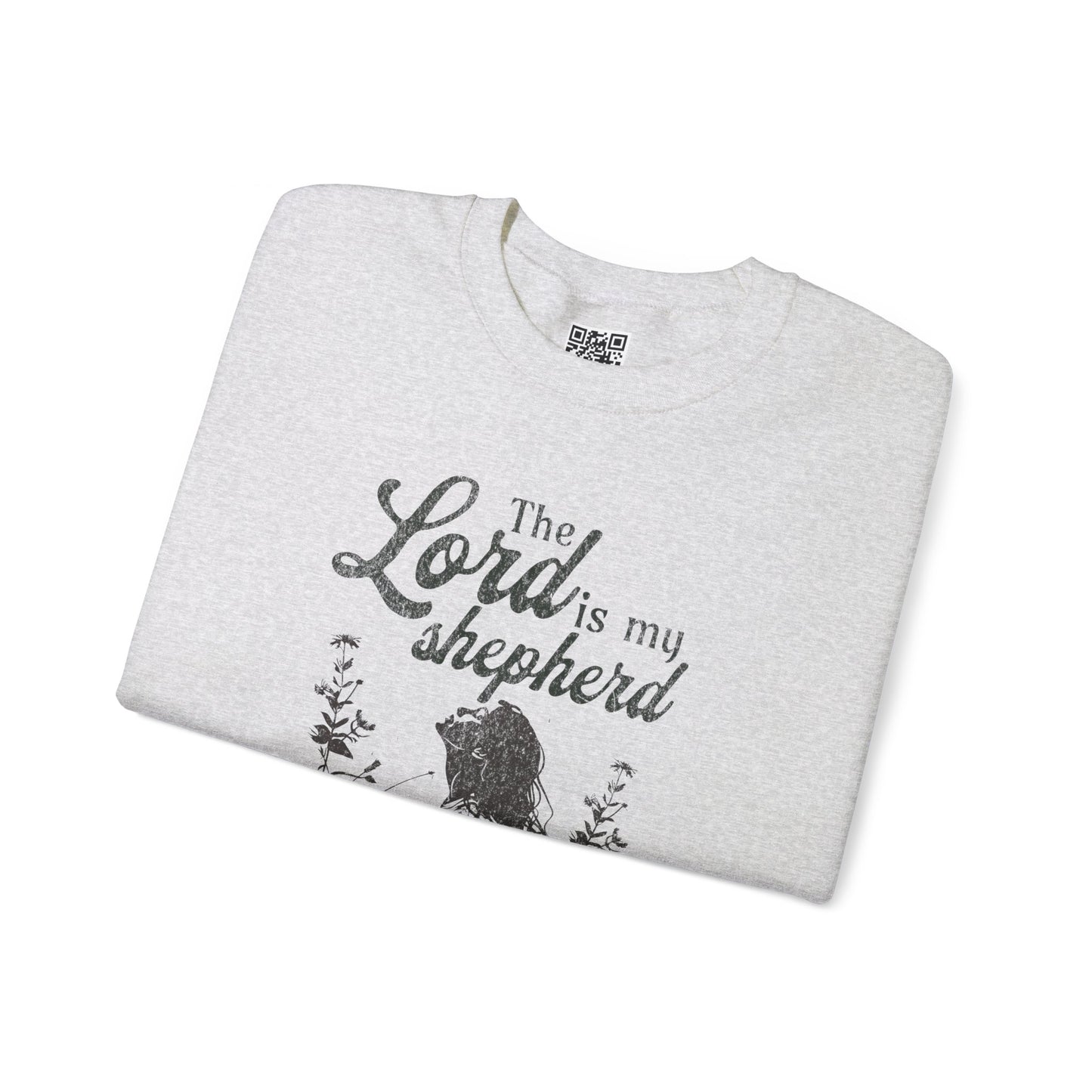 The Lord is my Shepherd Unisex Heavy Blend Crewneck Sweatshirt, Christian Merch, Christian Streetwear, Ministry Shirt, Faith Based Shirt, Jesus Apparel
