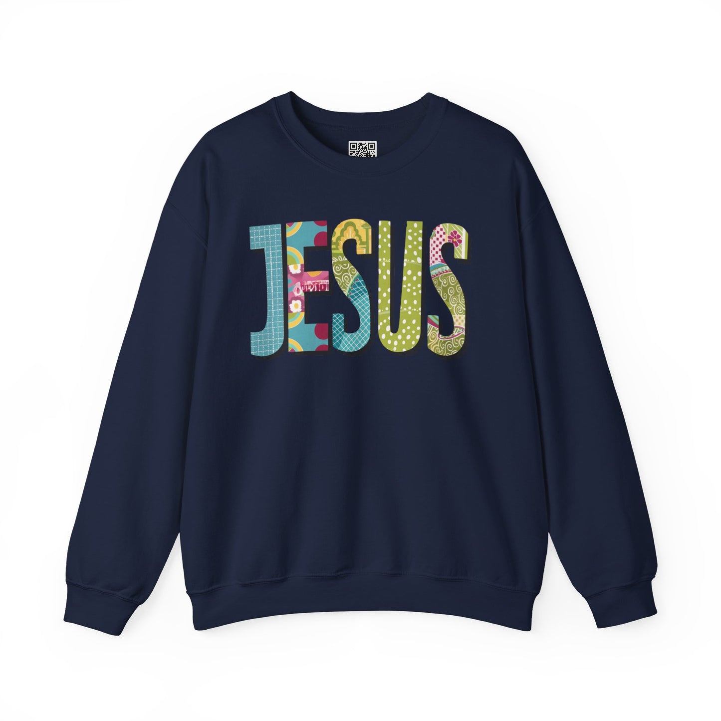 Jesus Unisex Heavy Blend Crewneck Sweatshirt, Christian Merch, Christian Streetwear, Ministry Shirt, Faith Based Shirt, Jesus Apparel